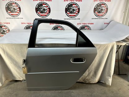 2006 Cadillac CTS-V LH Driver Exterior Rear Door OEM Silver