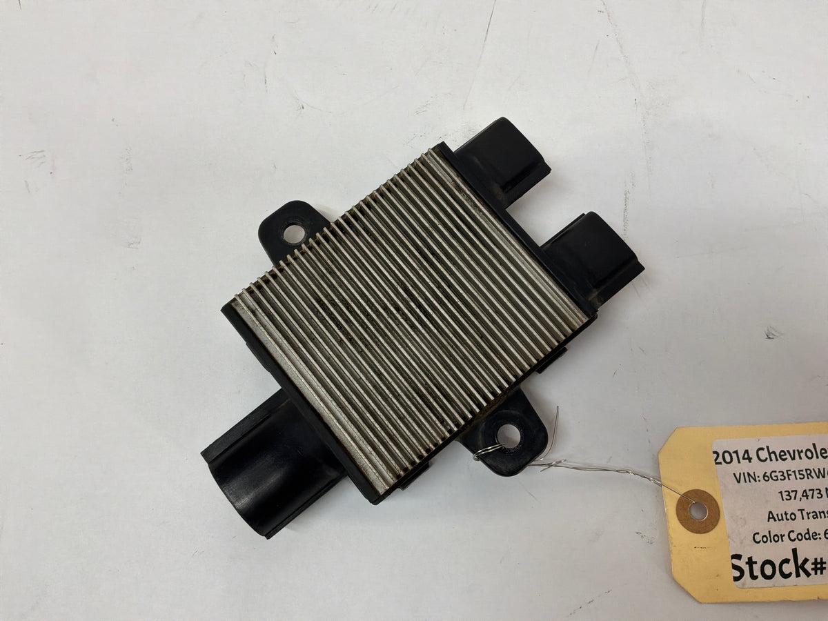 2014 Chevy SS Sedan Radiator Cooling Fan Motor Module OEM