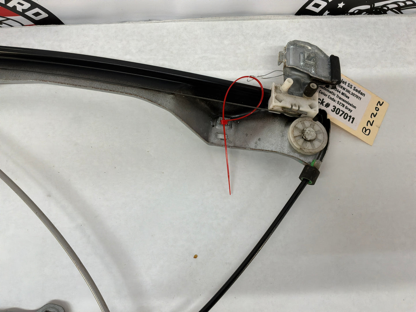 2017 Chevy SS Sedan RH Passenger Front Window Regulator Motor OEM