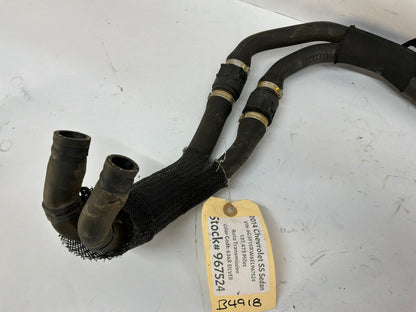 2014 Chevy SS Sedan HVAC Heater Core Hose Lines Tubes OEM