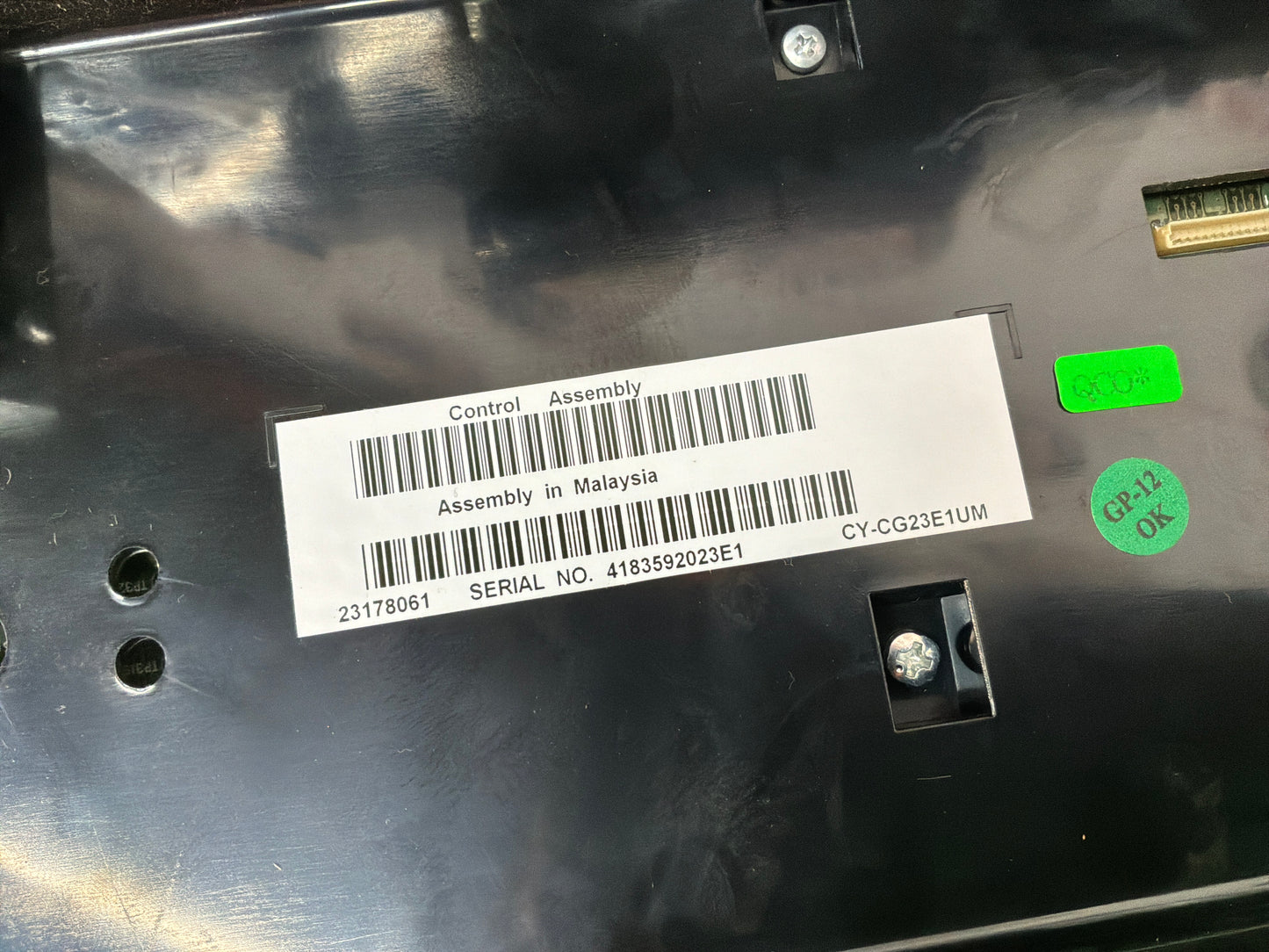 2015 Chevy Camaro SS 1LE Navigation Display Radio CD Player Face Plate Screen Receiver OEM