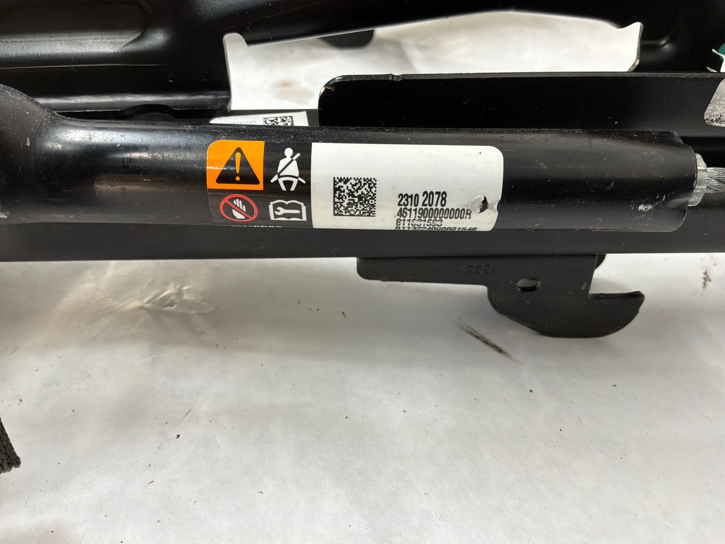 2016 Cadillac ATS-V Coupe LH Driver Front Seat Lower Track Frame OEM