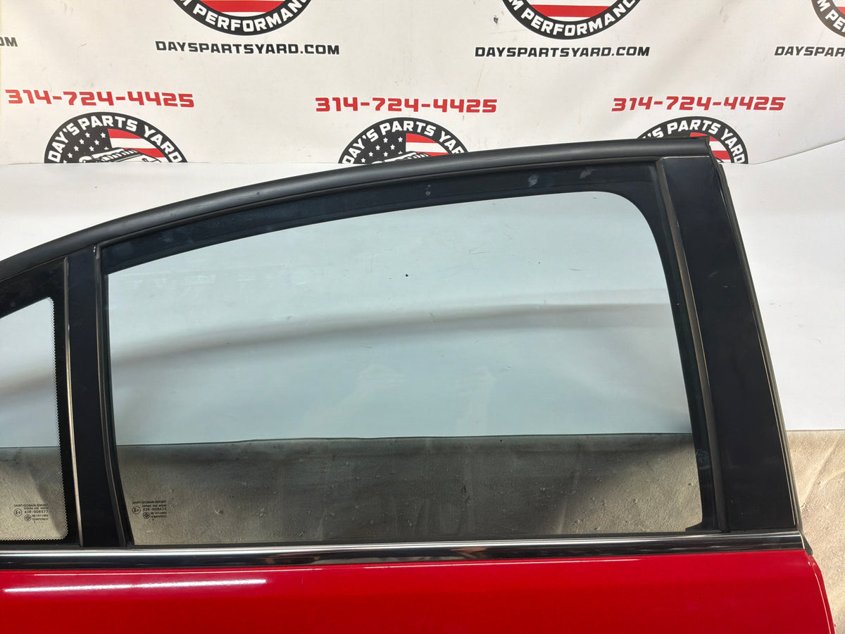 2008 Pontiac G8 GT RH Passenger Rear Exterior Outside Door Red OEM