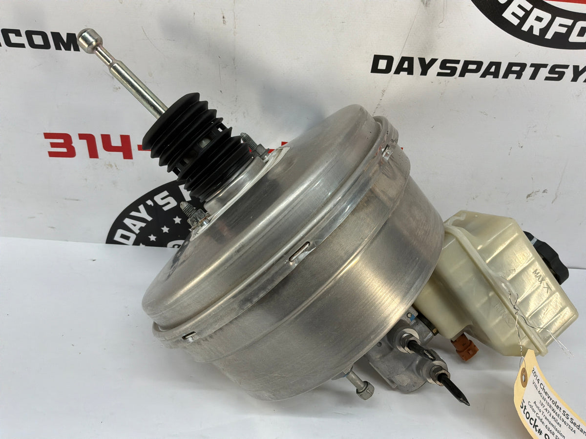 2014 Chevy SS Sedan Brake Booster Master Cylinder and Reservoir OEM