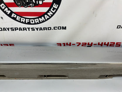 2014 Chevy SS Sedan RH Passenger Rocker Molding Side Skirt Panel Trim Silver OEM