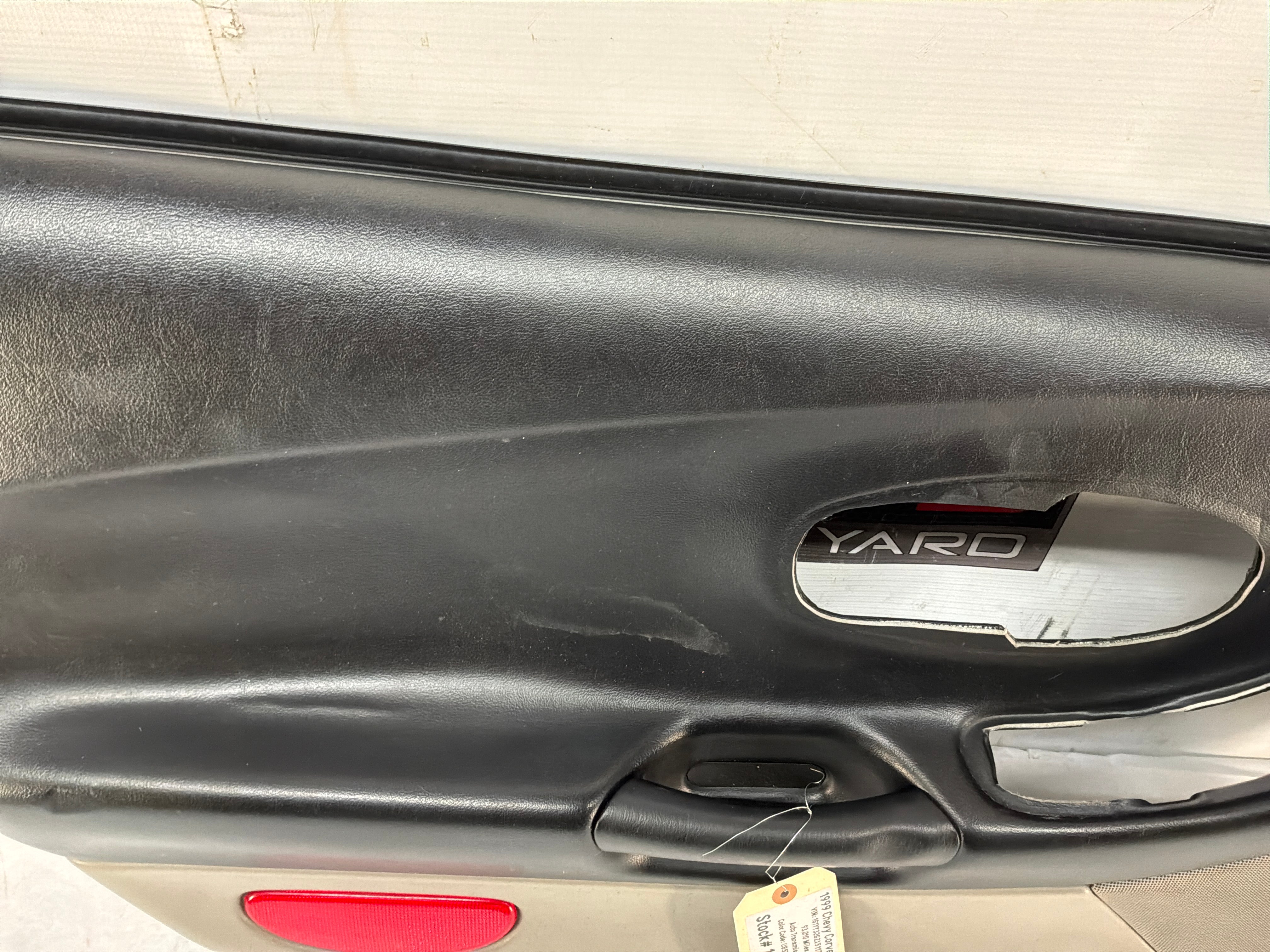 1999 Chevy C5 Corvette LH Driver Front Interior Door Panel OEM