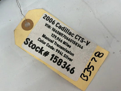2006 Cadillac CTS-V Radiator Steam Vent Coolant Hoses Lines Tubes Pipes OEM
