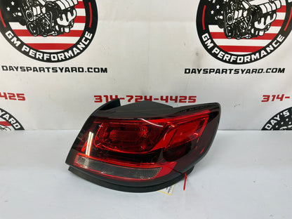 2014 Chevy SS Sedan RH Passenger Outer Tail Light Taillight Stop Lamp OEM