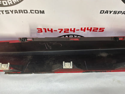 2014 Chevy SS Sedan RH Passenger Rocker Molding Side Skirt Panel Trim Red OEM
