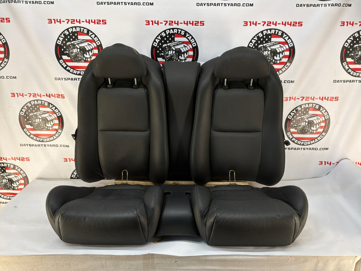 2006 Pontiac GTO Seats Front and Rears Black Leather OEM