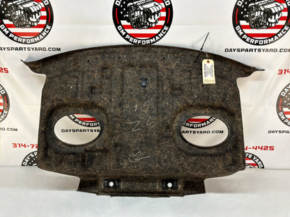 2016 Cadillac CTS-V Trunk Package Tray Liner Felt Carpet OEM