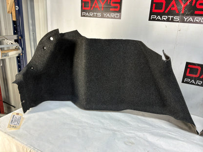 2011 Cadillac CTS-V Coupe RH & LH Interior Quarter Trunk Carpet Felt Liner Trim Panels OEM