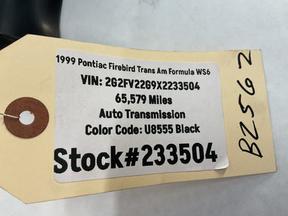 1999 Pontiac Firebird Trans Am Formula WS6 RH & LH Interior A Pillar Trim OEM
