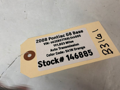 2008 Pontiac G8 Base 3rd Third High Mount Brake Light Rear Center Stop Lamp OEM