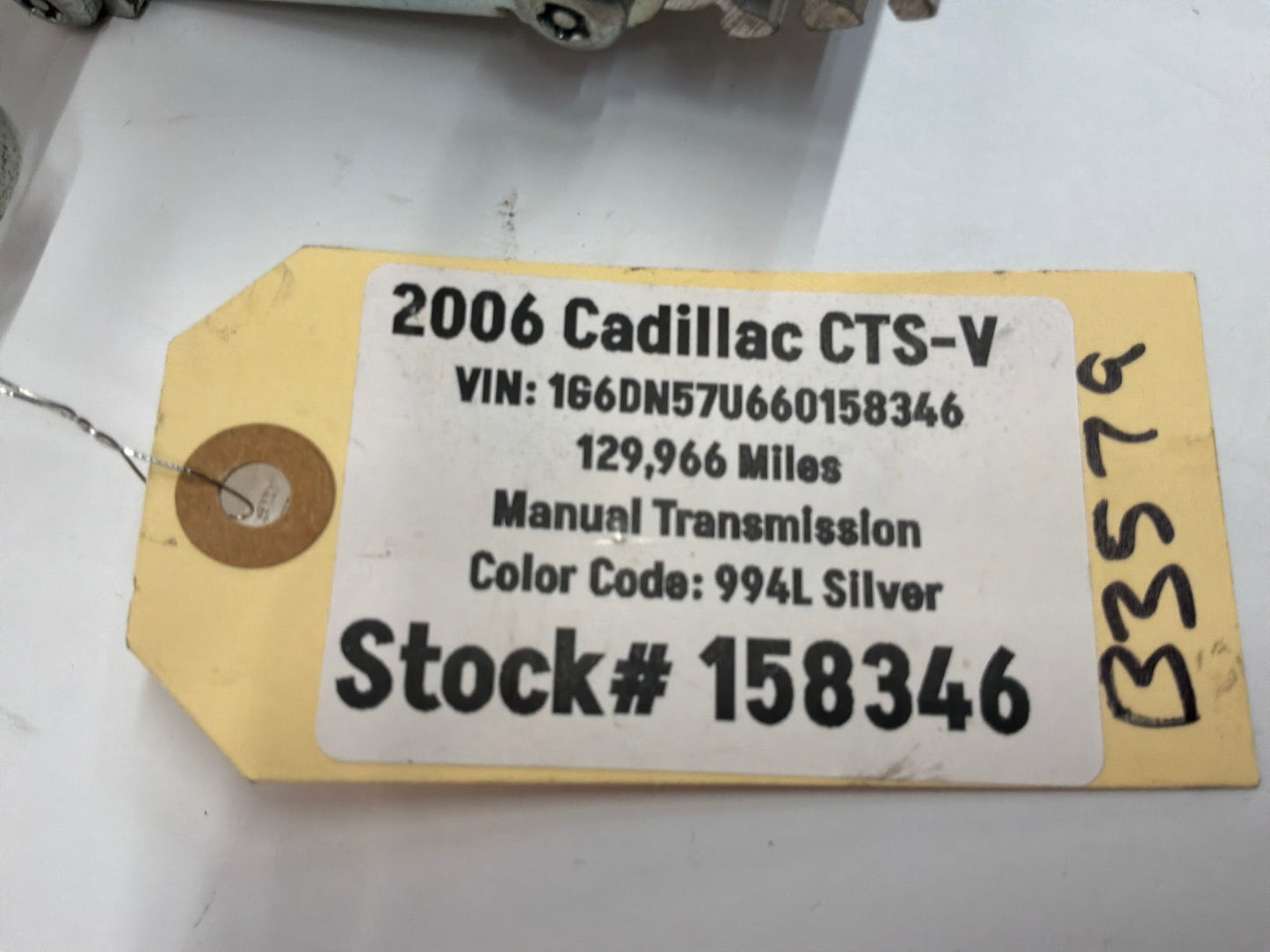 2006 Cadillac CTS-V Dash Airbag Air Bag OEM