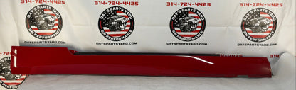 2013 Chevy Camaro 1LE RH Passenger Rocker Molding Side Skirt Panel Red OEM