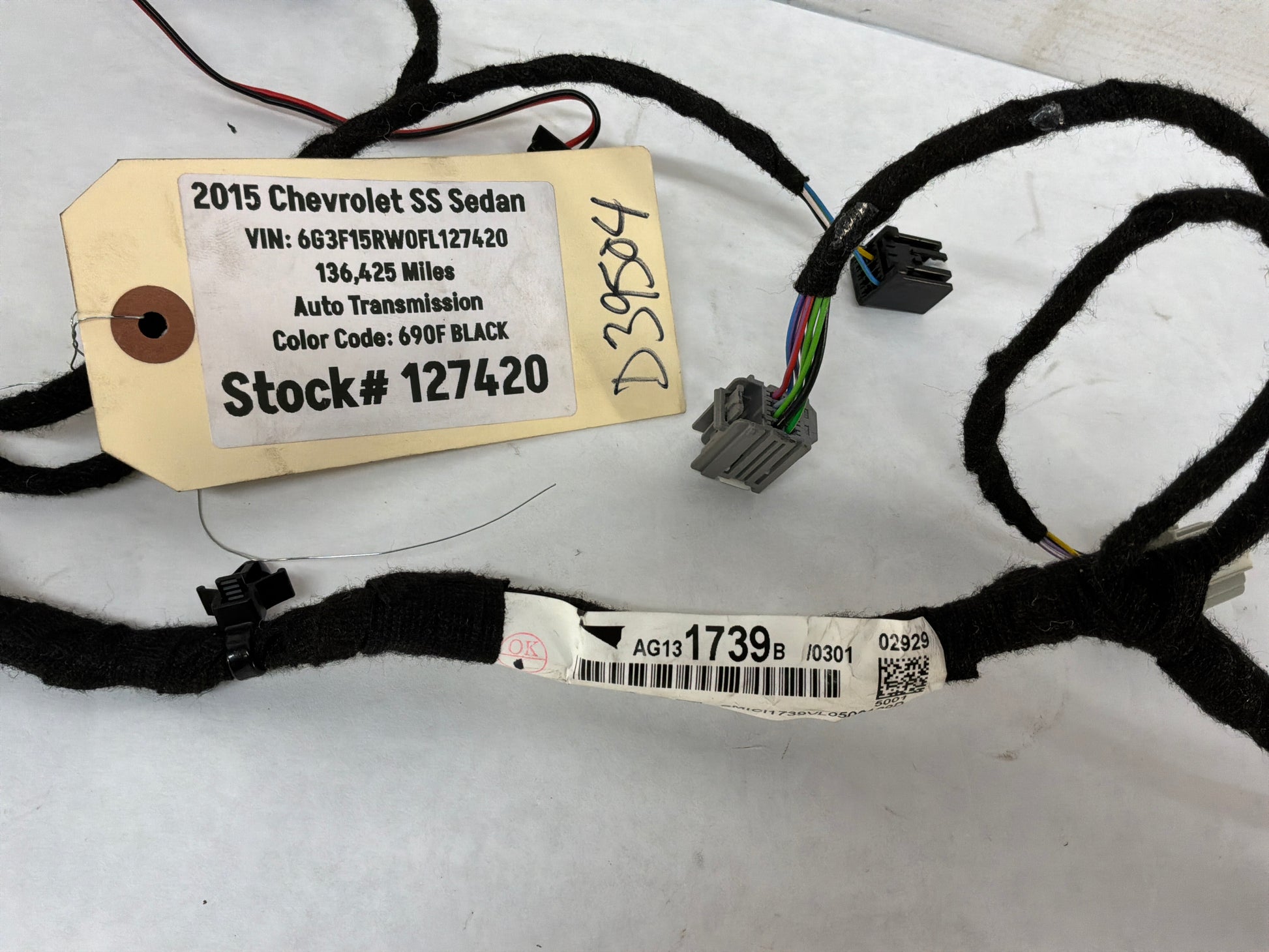 LH door wire harness - Day's Parts Yard