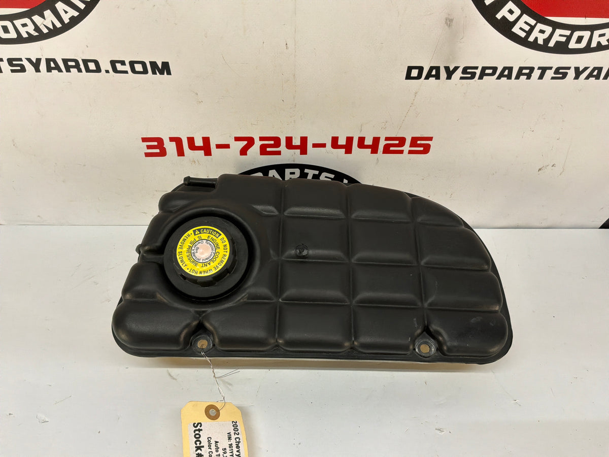 2002 Chevy C5 Corvette Radiator Coolant Overflow Expansion Reservoir Surge Tank OEM