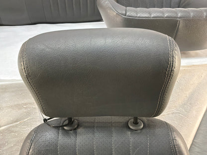 1999 Pontiac Trans Am WS6 Fronts and Rears Gray Leather Seats OEM