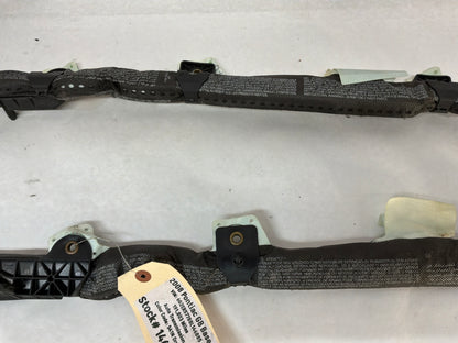 2008 Pontiac G8 Base RH & LH Roof Side Rail Curtain Airbag Air Bag Set OEM