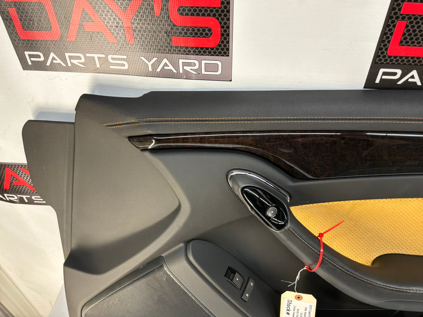 2011 Cadillac CTS-V Coupe RH Passenger Interior Door Panel Saffron OEM