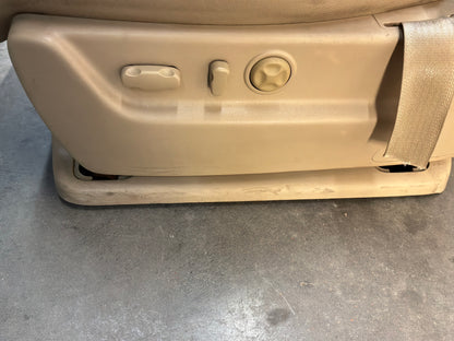 2012 Chevy Avalanche LH Driver Front Seat Leather Cashmere OEM