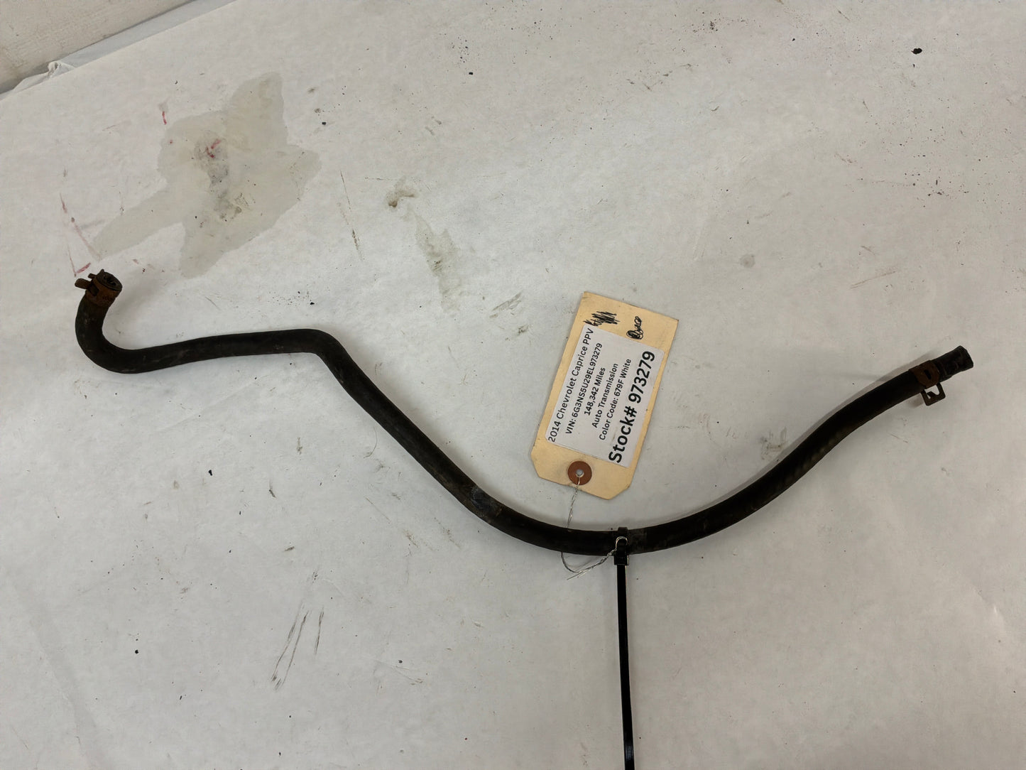 2014 Chevy Caprice PPV Radiator Steam Vent Coolant Hoses Lines Tubes Pipes OEM