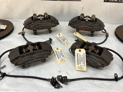 Front and rear brembo calipers and rotors - Day's Parts Yard