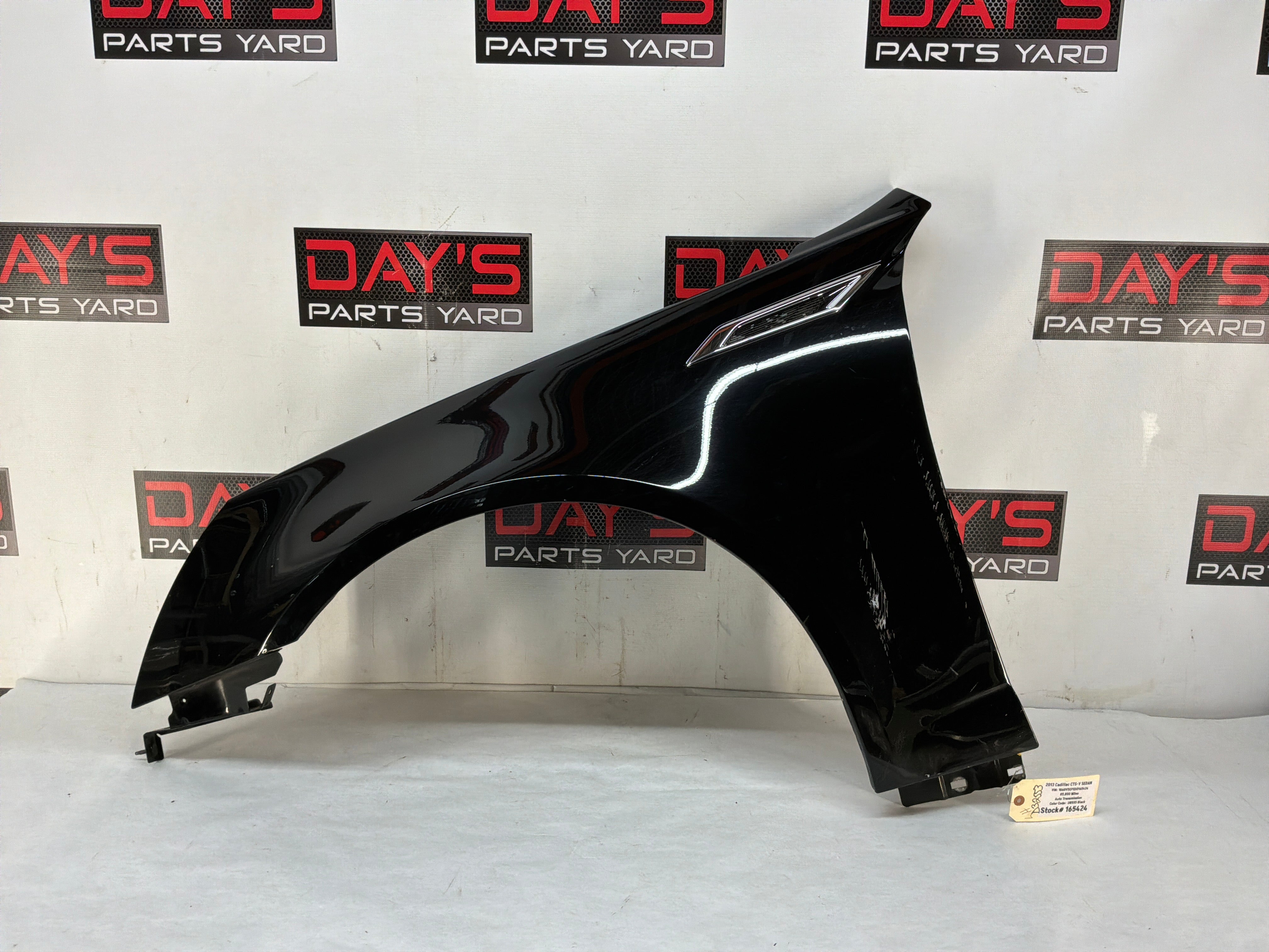 2013 Cadillac CTS-V Sedan LH Driver Front Fender Black OEM | Day's