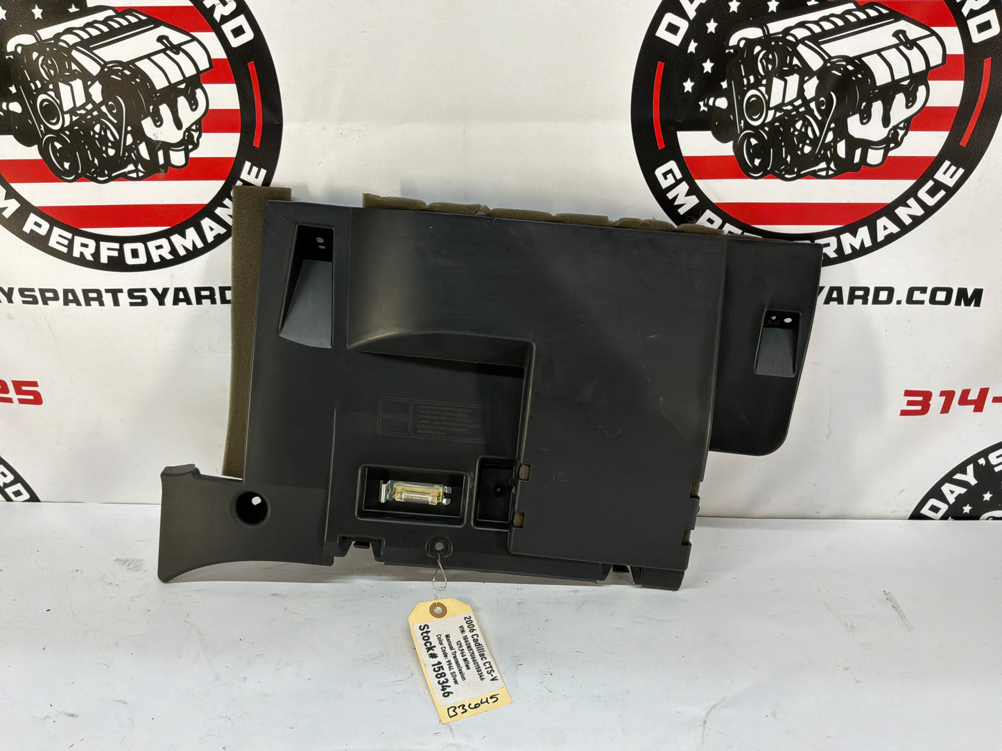 2006 Cadillac CTS-V LH Driver Lower Dash Instrument Panel Insulator Cover Trim OEM