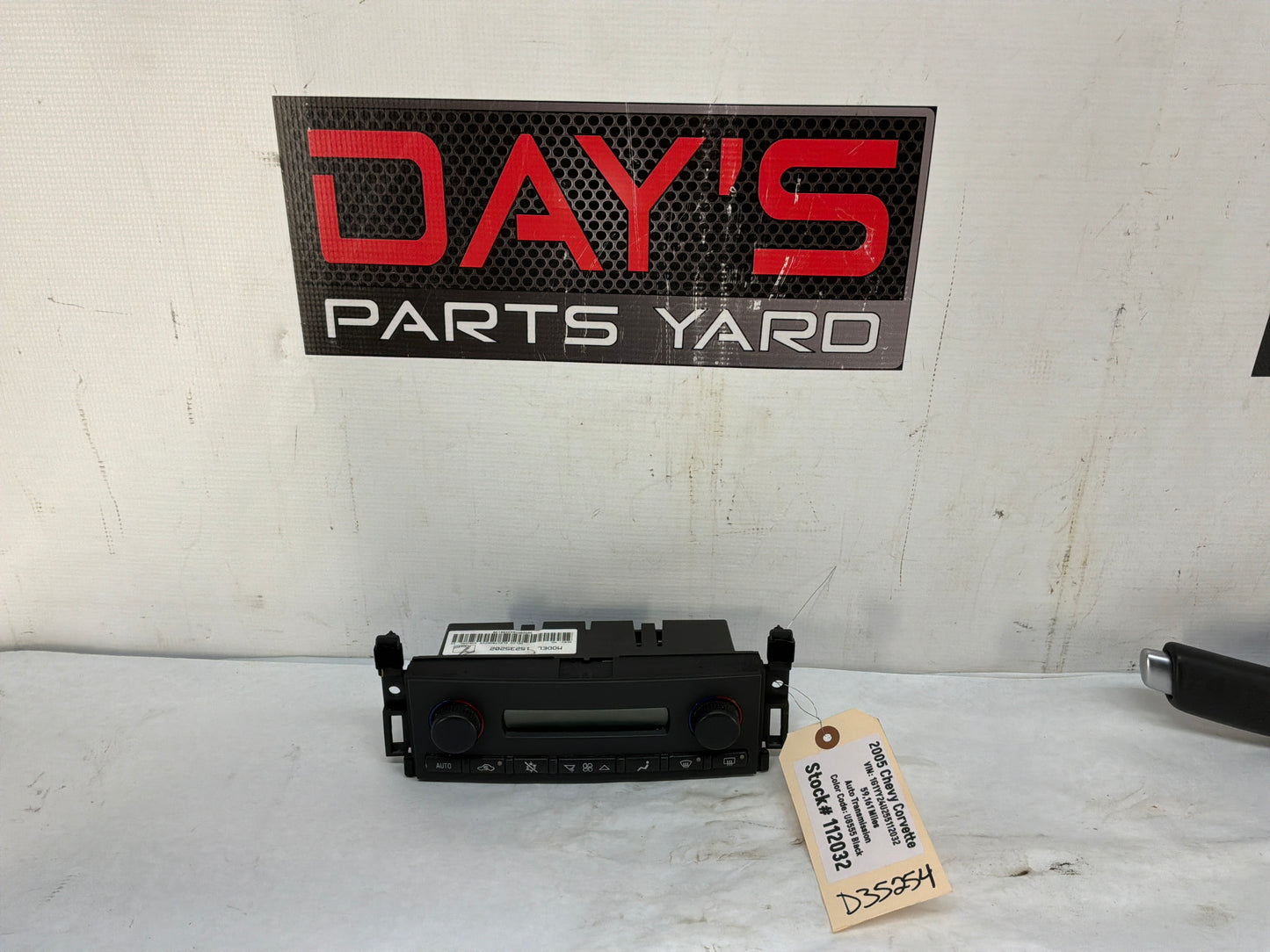 2005 Chevy C6 Corvette HVAC Climate Control Switches AC Heat OEM - Day's Parts Yard