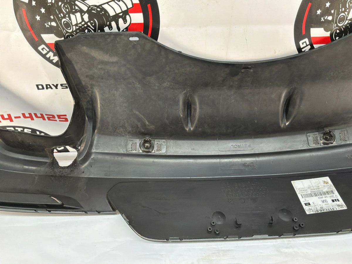 2017 Chevy SS Sedan Rear Bumper Lower Valence Diffuser Panel OEM DAMAGED