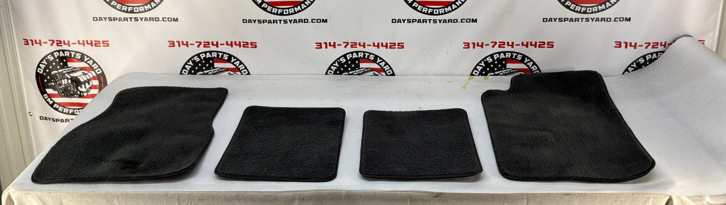 1999 Pontiac Firebird Trans Am Formula WS6 Front and Rear Floor Mats OEM