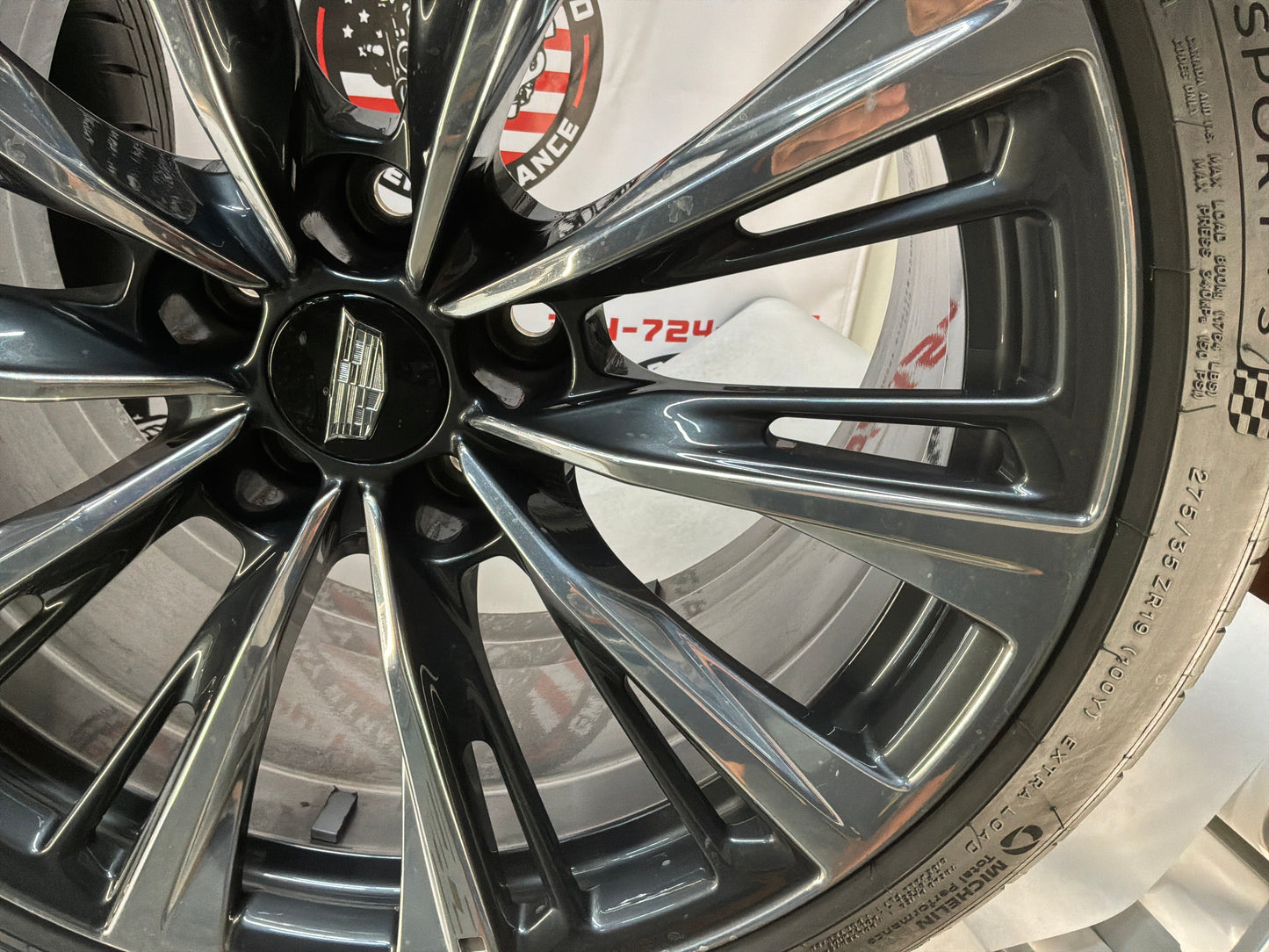 Cadillac CT5-V CT5V CT5 V Blackwing Black Wing Factory OEM Wheels Rims Front Rear