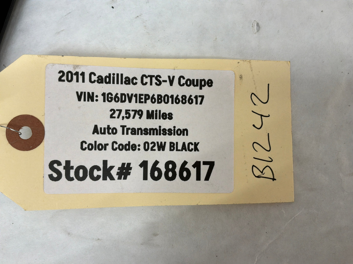 2011 Cadillac CTS-V Coupe Over Head Overhead Roof Console Dome Light OEM