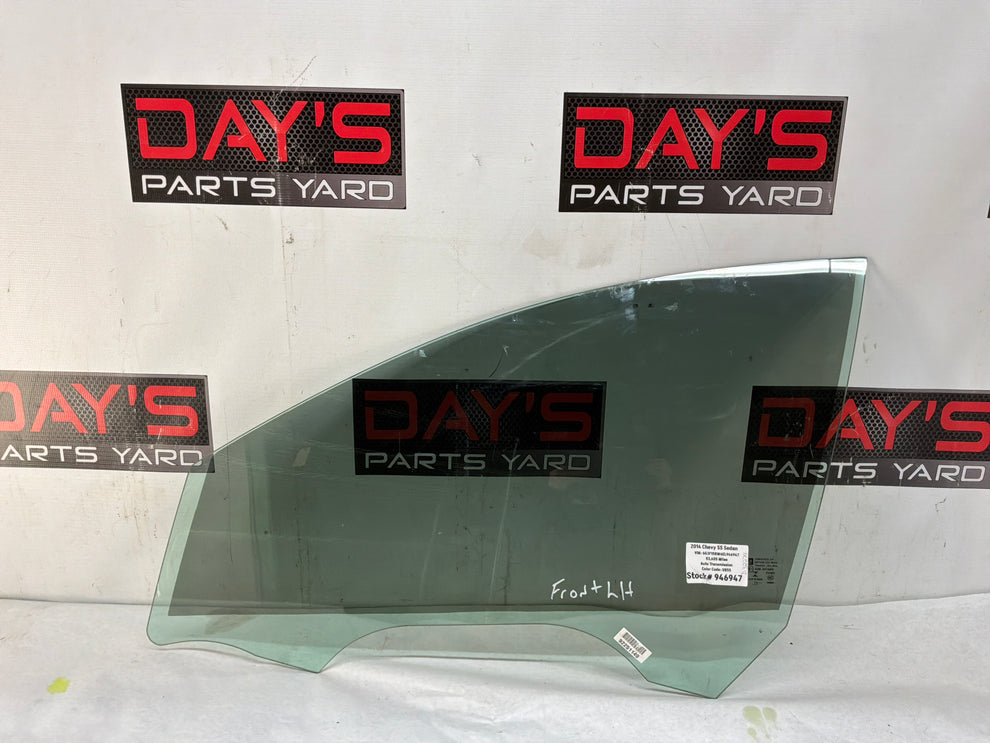 2014 Chevy SS Sedan LH Driver Front Door Window Glass OEM | Day's Parts ...