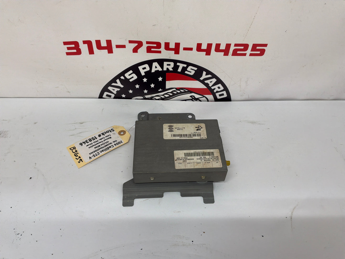 2006 Cadillac CTS-V Satellite Radio Receiver OEM