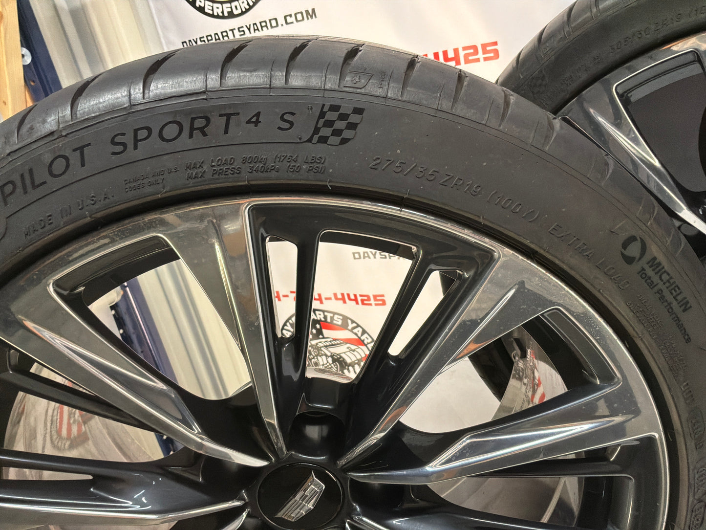 Cadillac CT5-V CT5V CT5 V Blackwing Black Wing Factory OEM Wheels Rims Front Rear