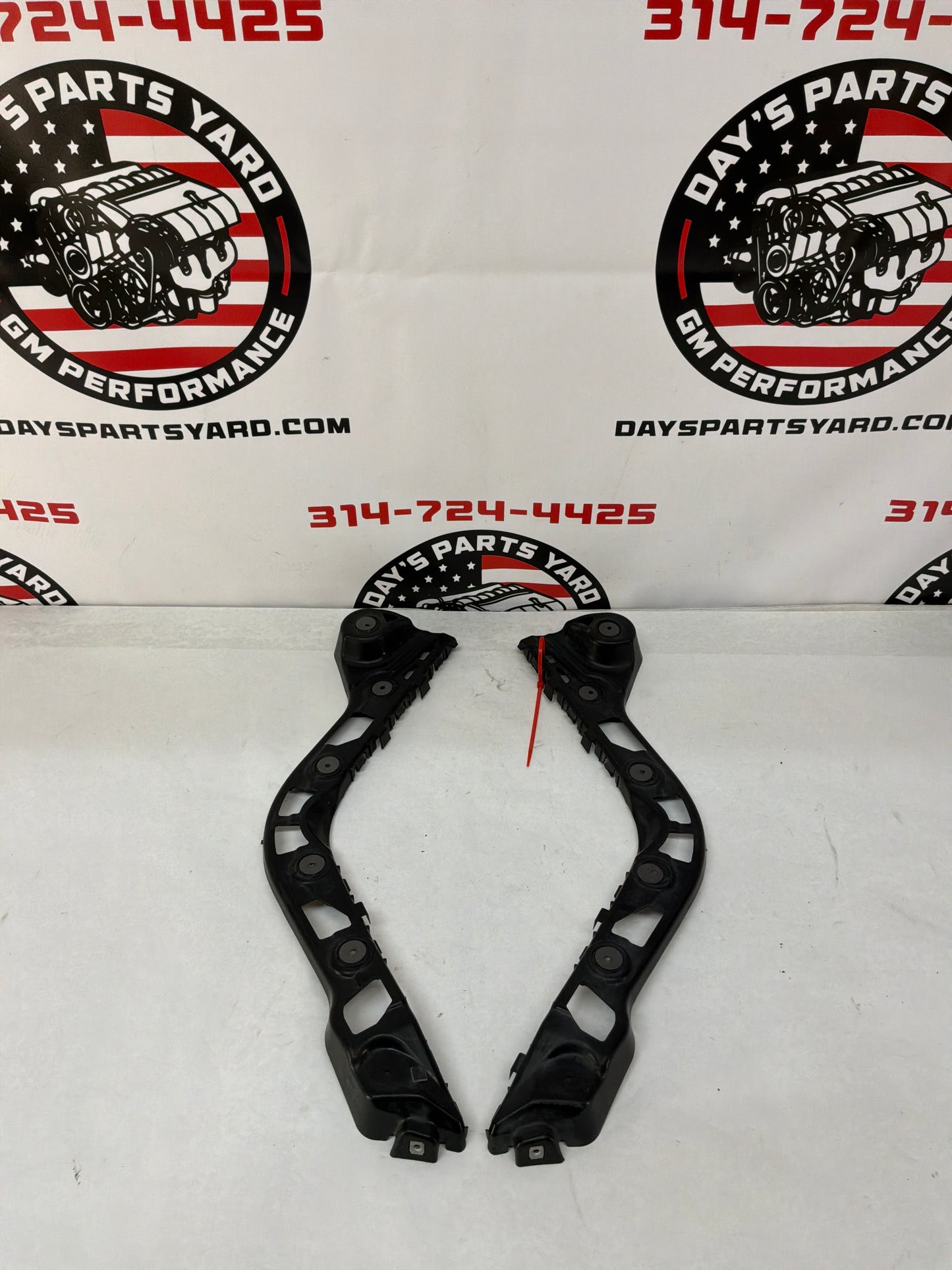 2017 Chevy SS Sedan Rear Bumper Support Brackets Braces Mounts RH & LH OEM
