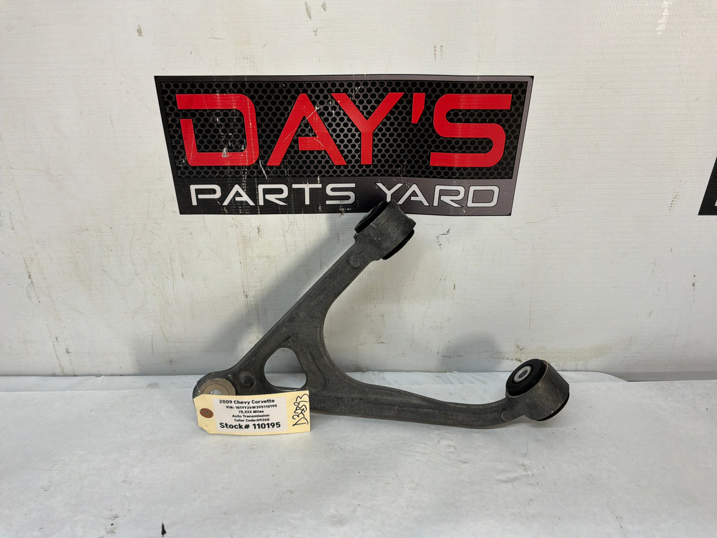 Control - Day's Parts Yard