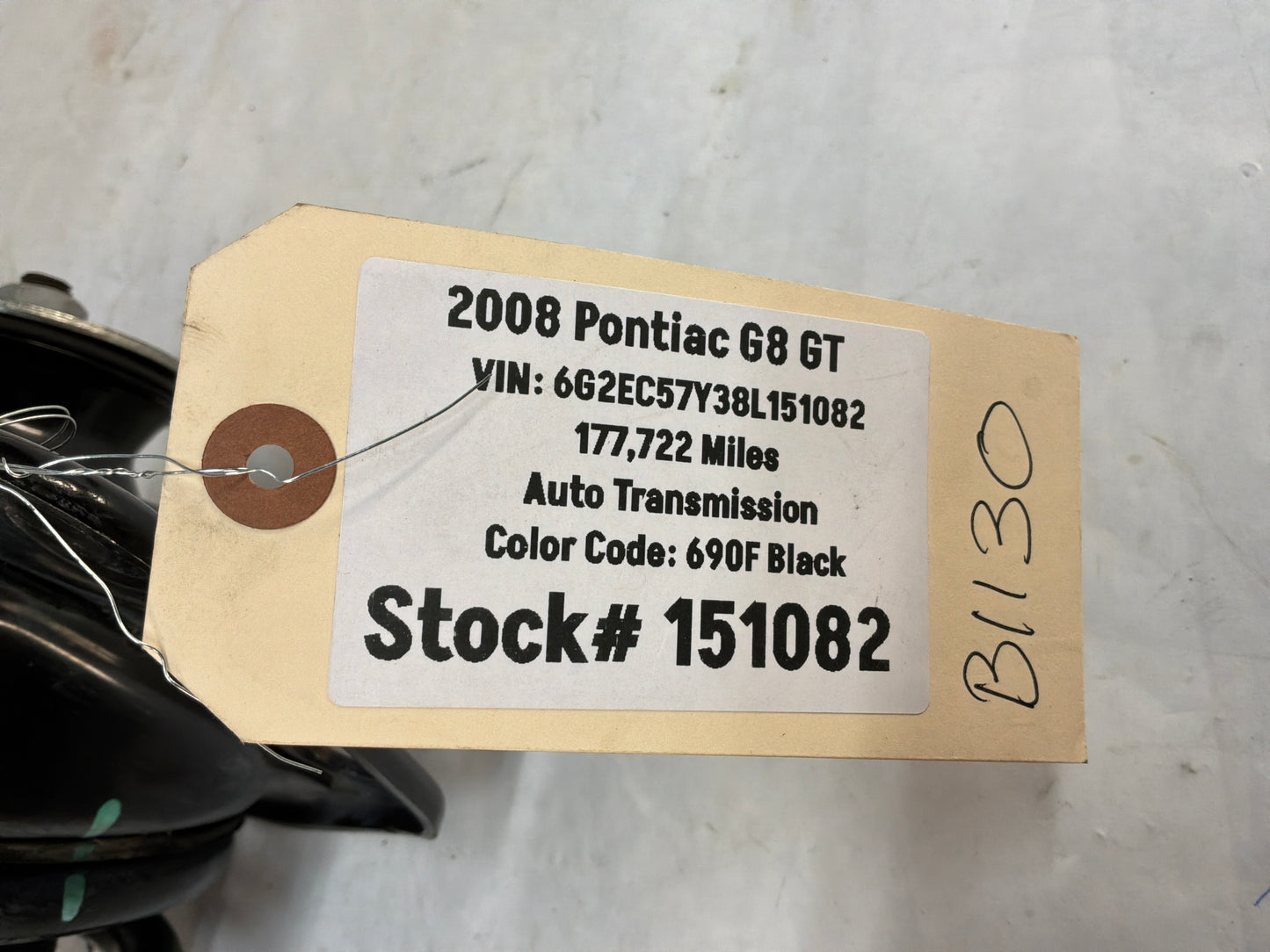 2008 Pontiac G8 GT LH Driver Rear Suspension Shocks Strut Absorber Assembly OEM
