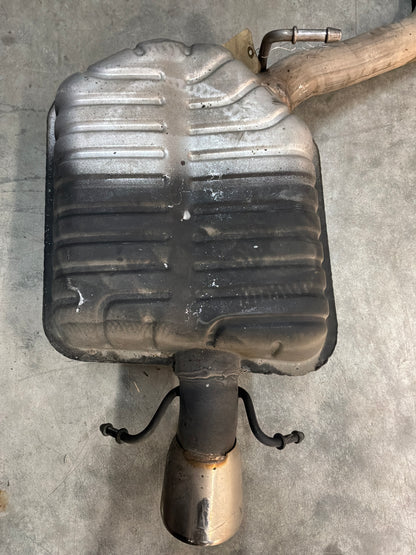 2009 Cadillac CTS-V Factory OEM Cat Back Exhaust Mufflers