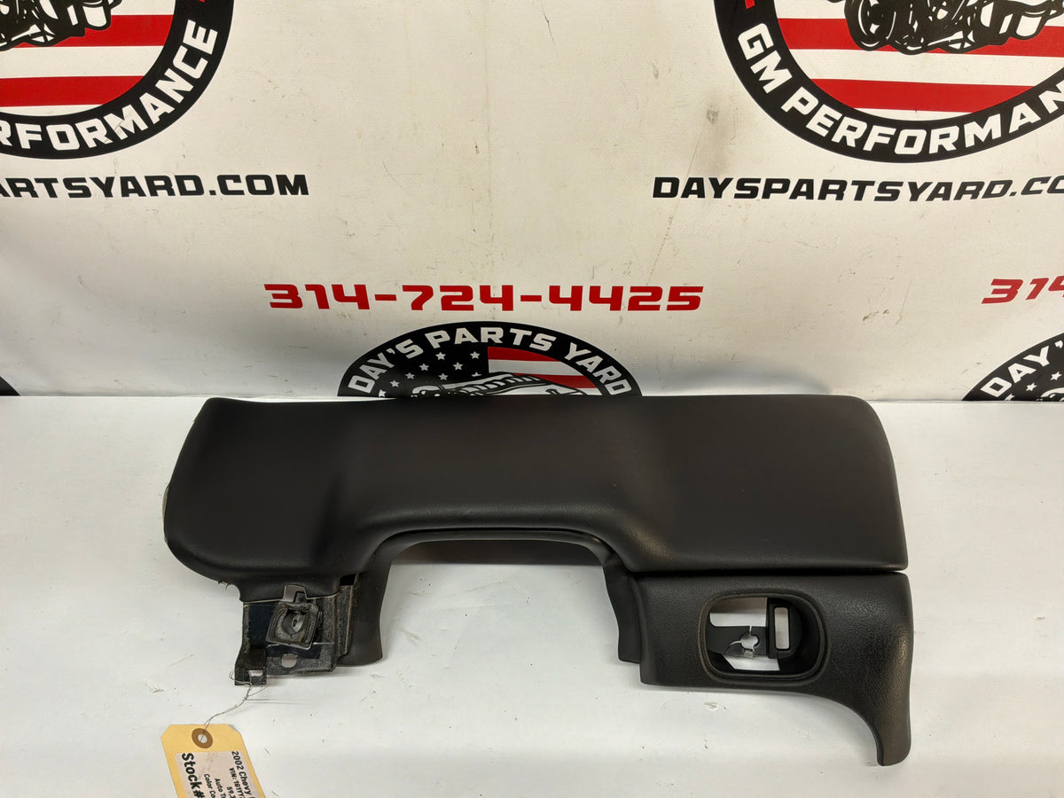 2002 Chevy C5 Corvette Lower Dash Panel Under Column Trim Knee Bolster OEM