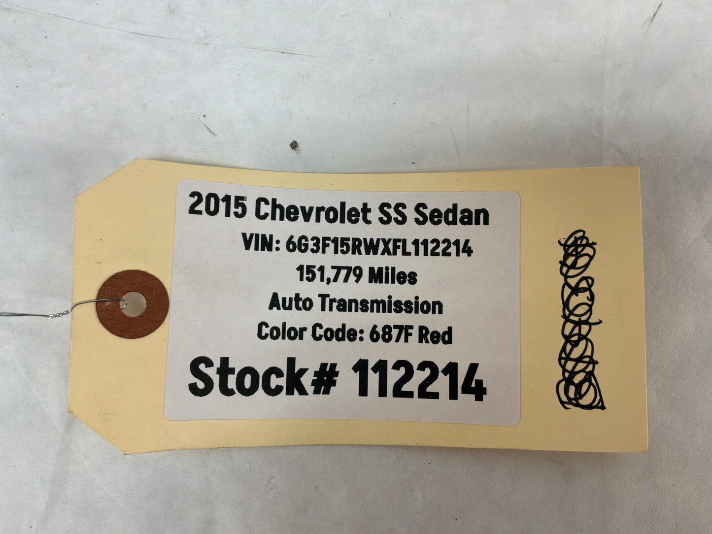 2015 Chevy SS Sedan 3pc Applique Dash Panel Trims OEM