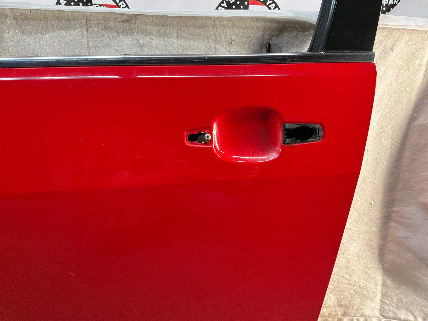 2014 Chevy SS Sedan LH Driver Front Exterior Door Red OEM