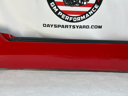 2013 Chevy Camaro 1LE RH Passenger Rocker Molding Side Skirt Panel Red OEM