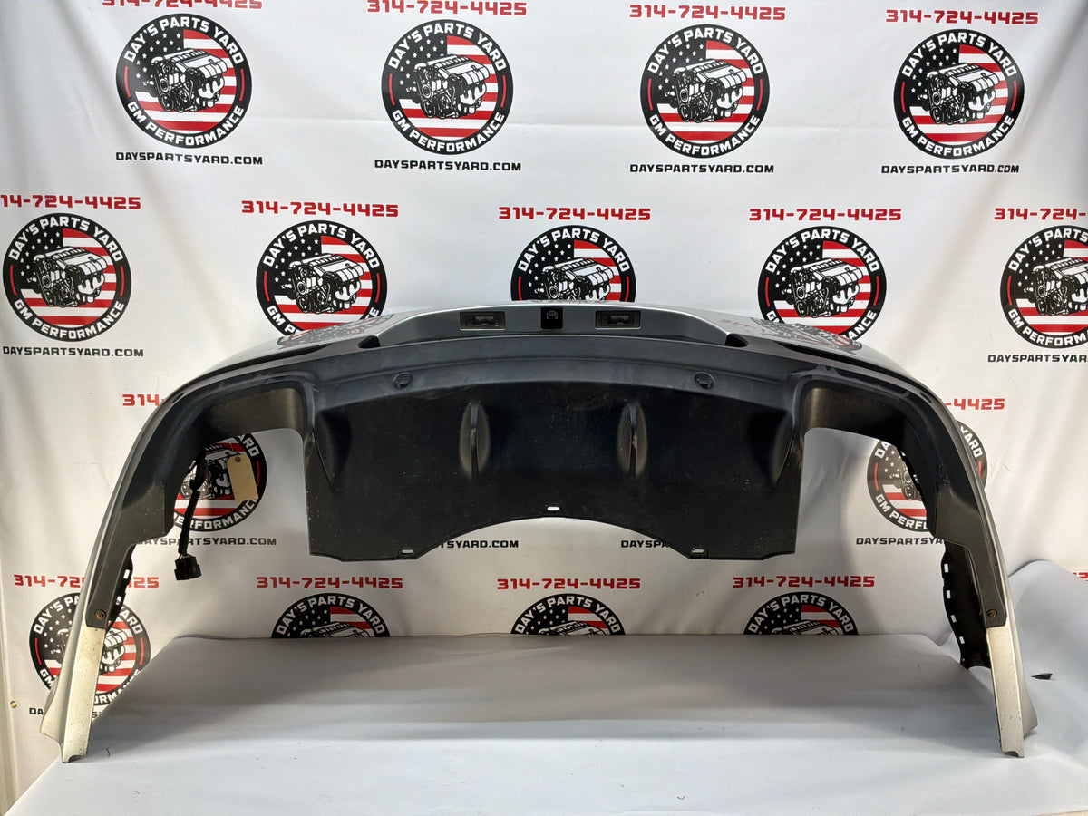 2014 Chevy SS Sedan Complete Rear Bumper Cover Panel Silver OEM
