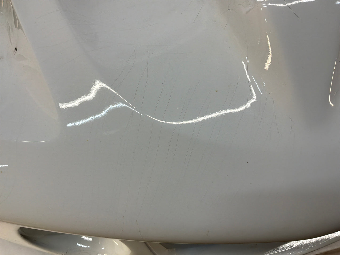 1999 Pontiac Trans Am WS6  Front Bumper White OEM