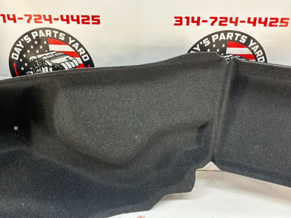 2008 Pontiac G8 GT RH Passenger Interior Trunk Quarter Cargo Carpet Trim Panel Cover OEM