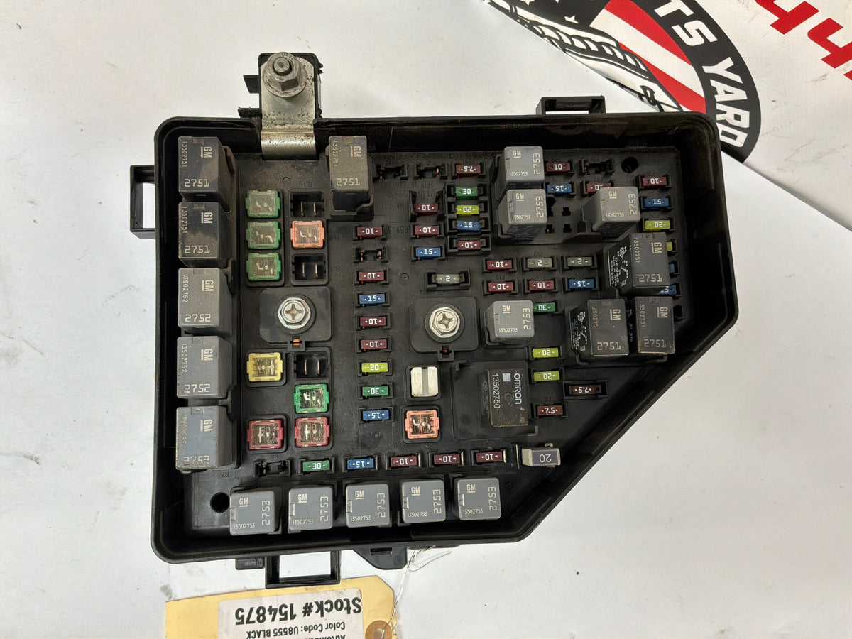 2009 Cadillac CTS-V Engine Fuse Box Relay Junction OEM